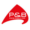 P B logo