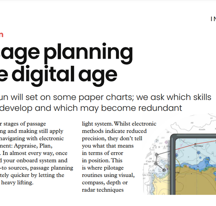 Passage Planning In The Digital Age Graphic