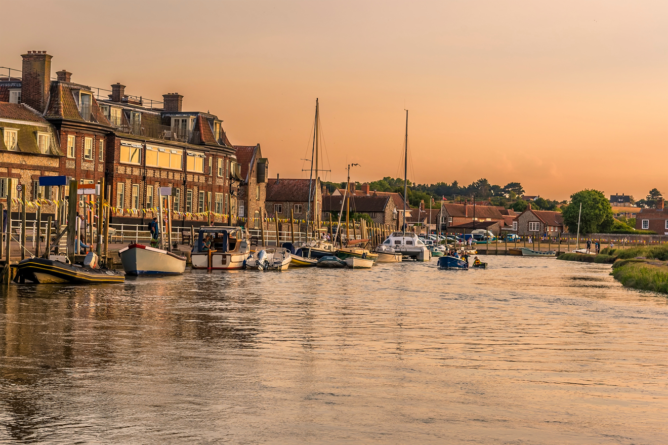 An image of the wide shot of Glaven at Blakeney