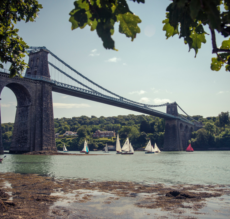 Boats on the Menai Straights Adobestock 95588456