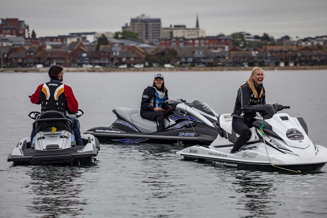 PWC jetski training session