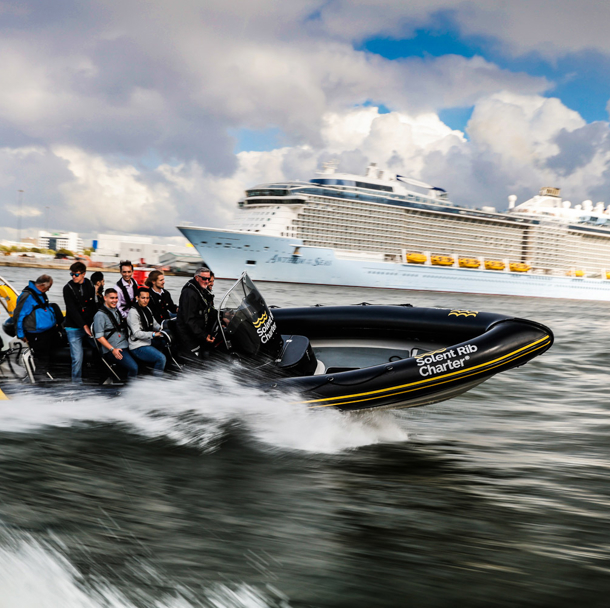 Powerboat ride
