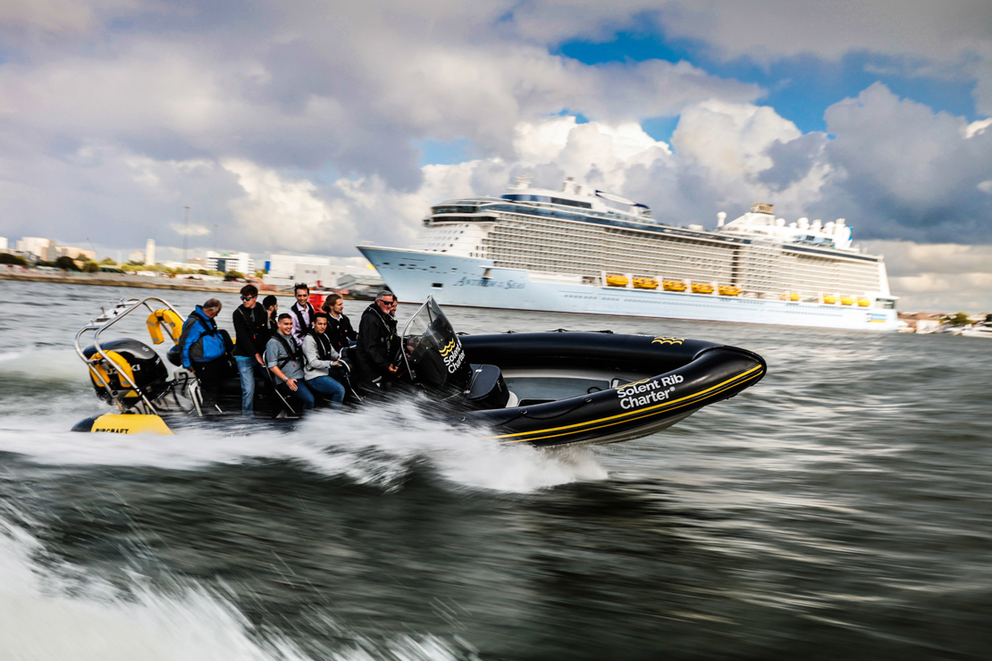 Powerboat ride