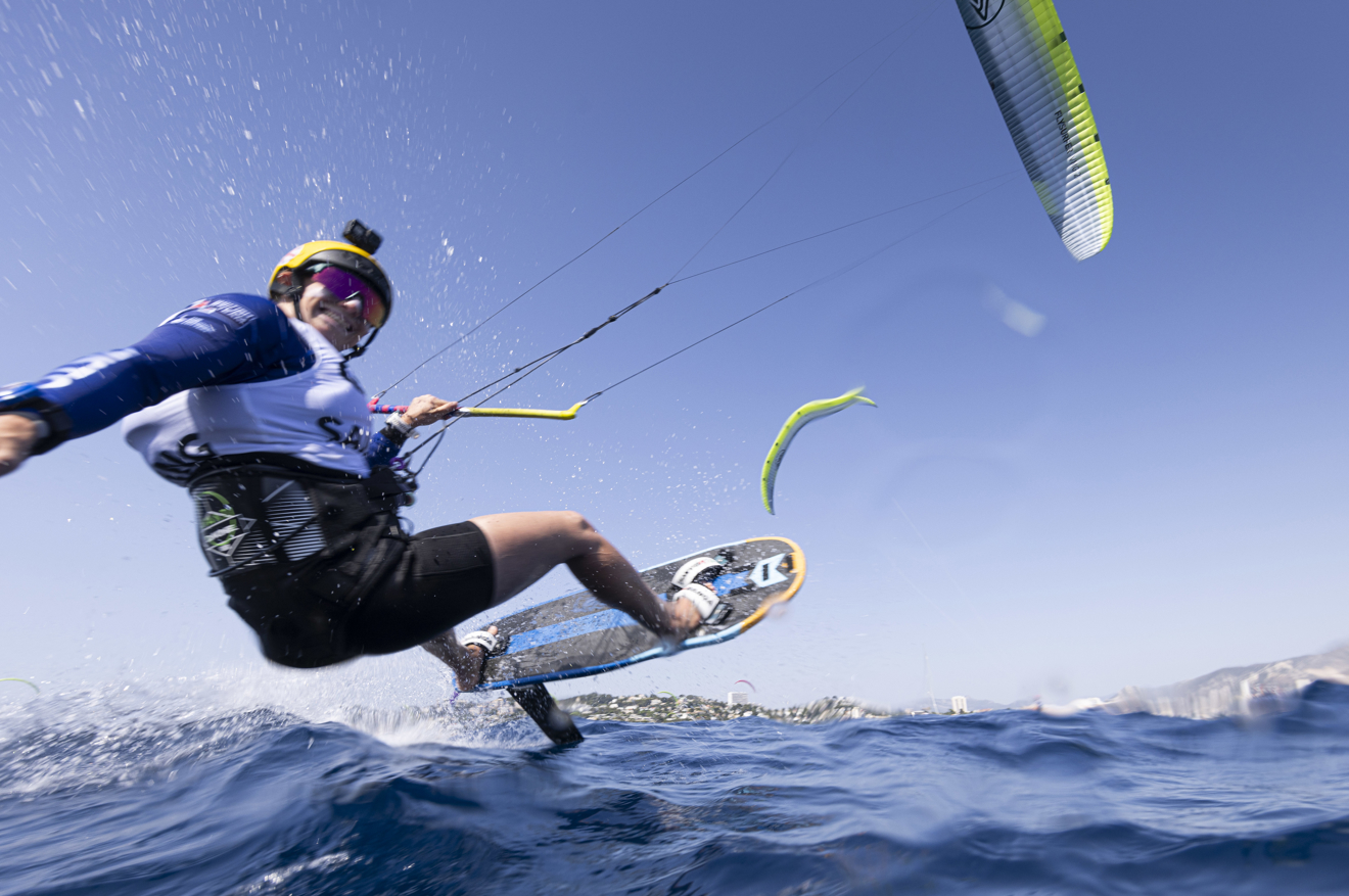 Paris 2024 Olympic Sailing Test Event, Marseille, France. Day 2 Race Day on 10th July 2023.