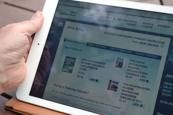 RYA Online Shop Web Image