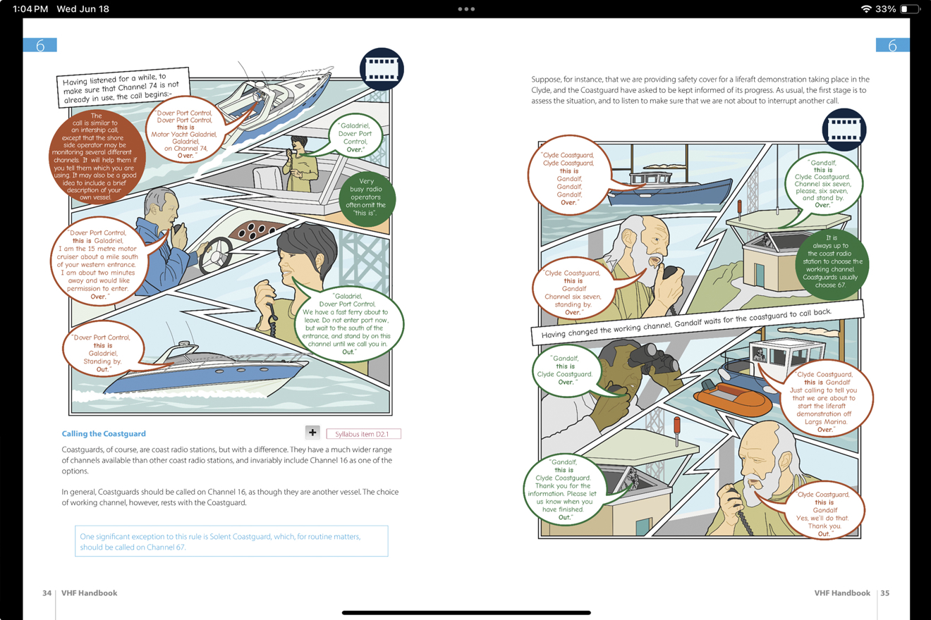 RYA VHF Handbook (E-G31 and A-G31) 