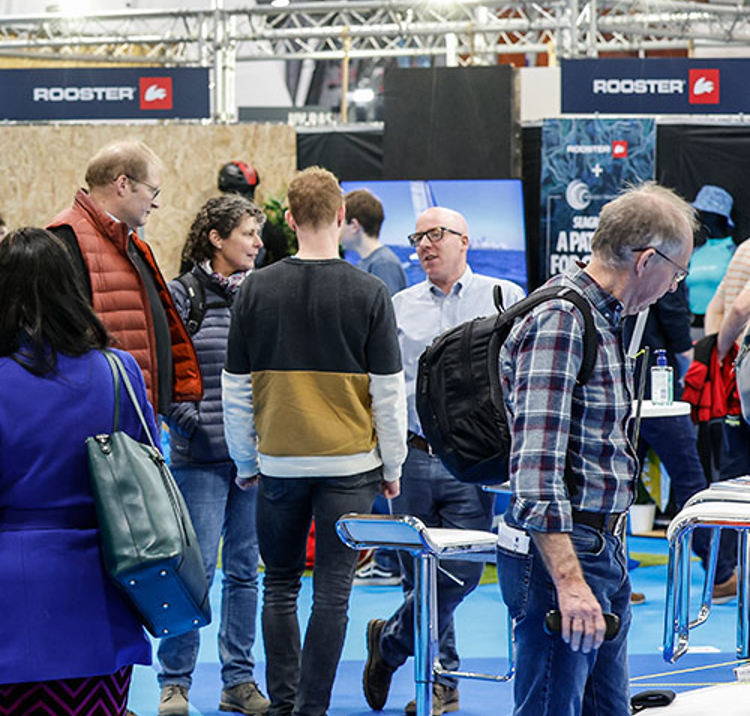Dinghy show exhibitors