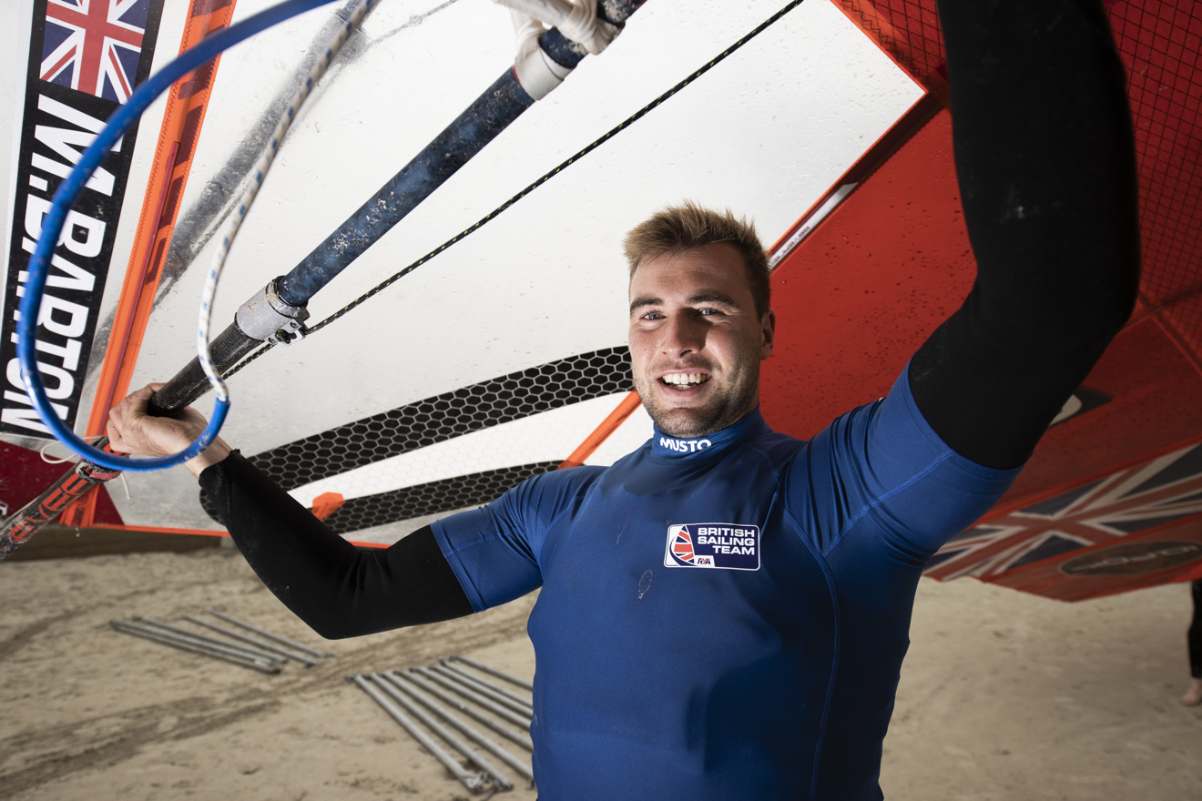 An image of British Sailing Team Matt Barton from the British Sailing group