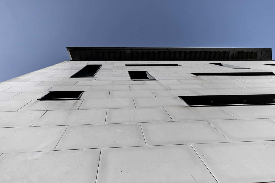 exterior shot of windows